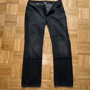 Kenneth Cole Faded Black Jeans 34 x 34